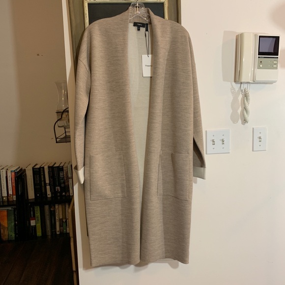 double faced cardigan